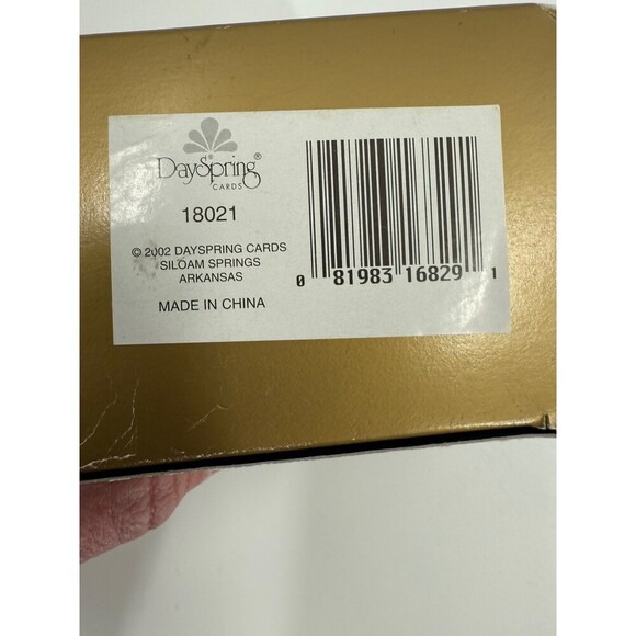 Baby 1st 2002 DaySpring Christmas Celebration Collection Cross Dove - Picture 3 of 6